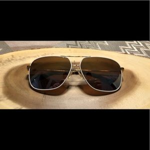 MAUI JIM Unisex Kami Polarized Aviator Sunglasses